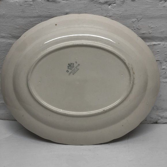 Johnson Brothers Jubilee Rose oval meat or vegetable serving platter. - Picture 2 of 2